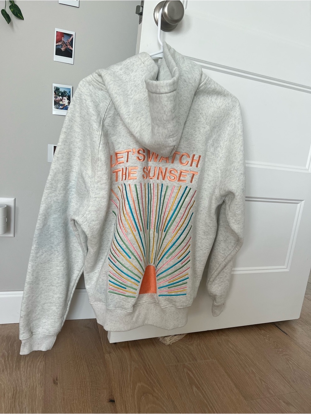 dandy worldwide “let’s go watch the sunset” hoodie